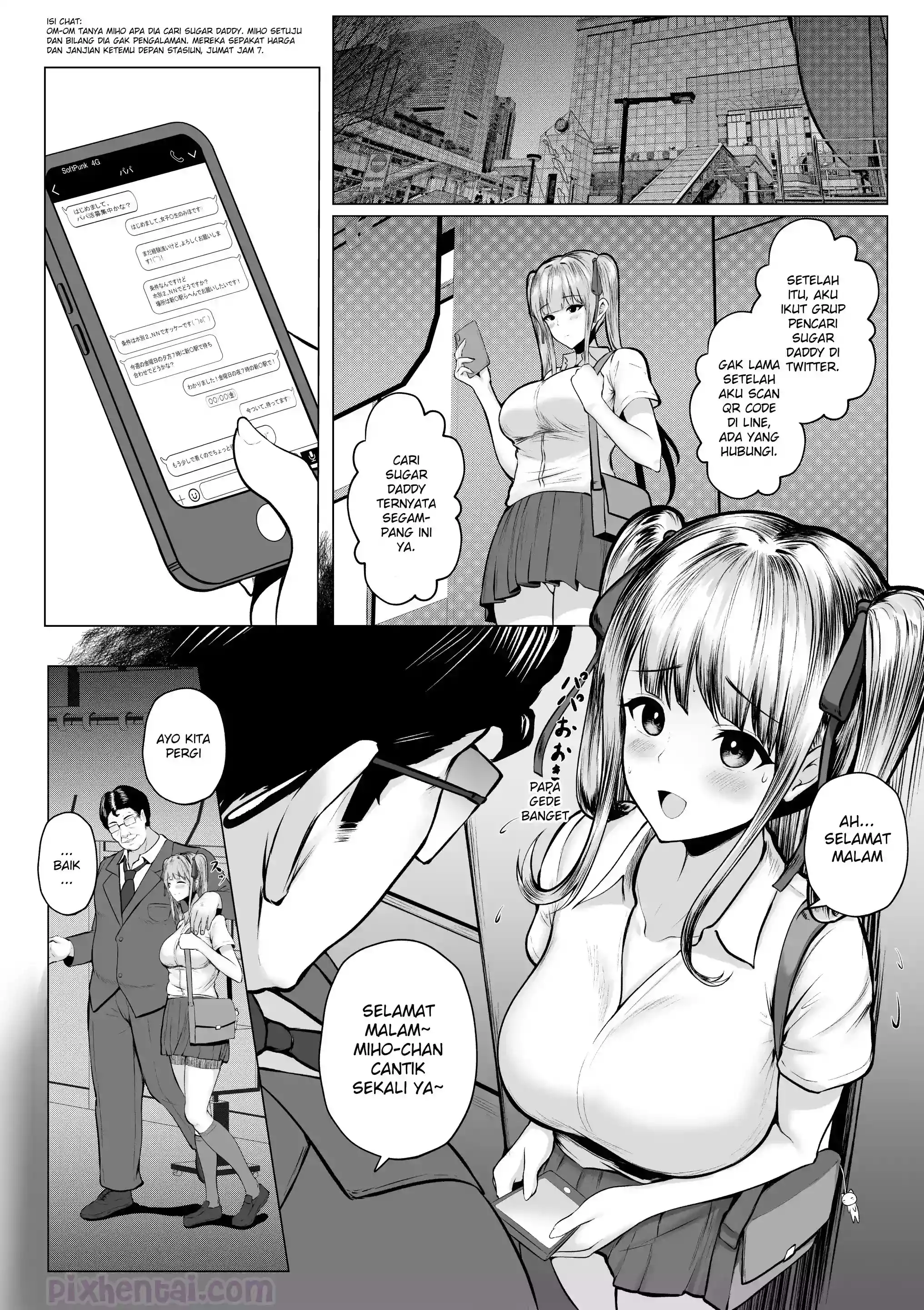Komik hentai xxx manga sex bokep Butuh Uang Jajan Hubungi saja Sugar Daddy 5